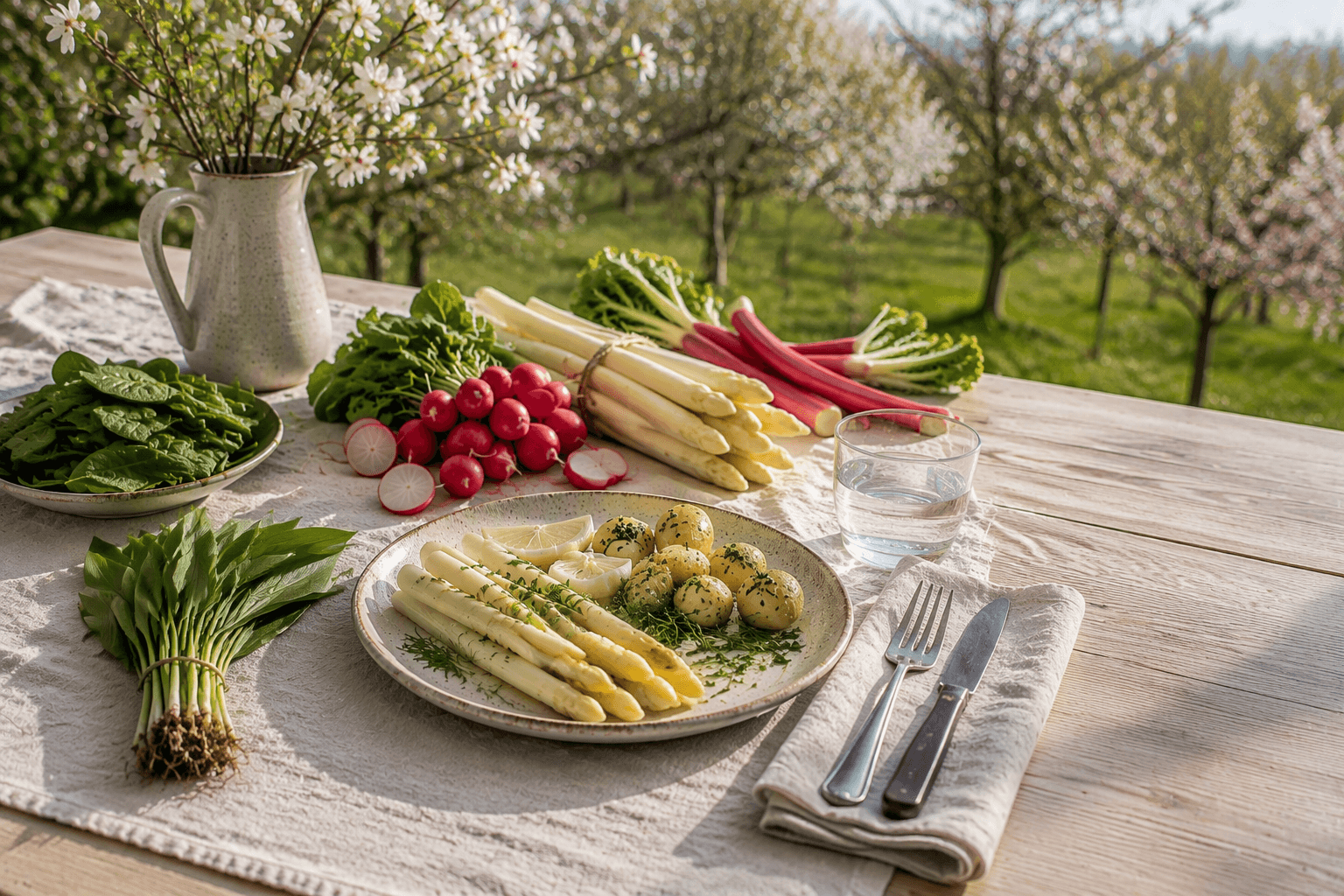 Saisonale Zutaten im April