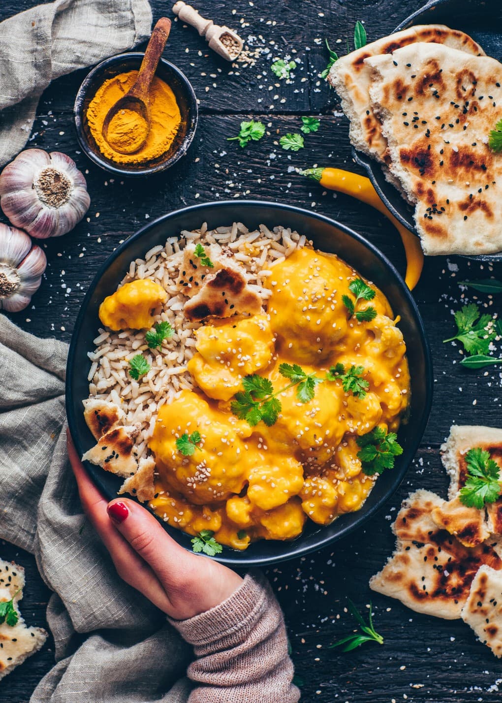 Blumenkohl-Korma Kokos-Curry